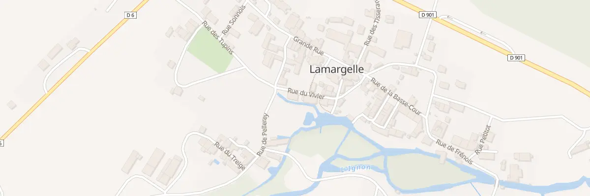 Plan du 8 Rue du Vivier à Lamargelle