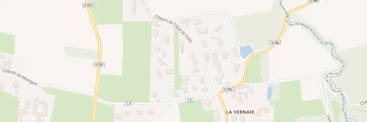 Plan du 181 Che de Treve de Galles à Garnerans