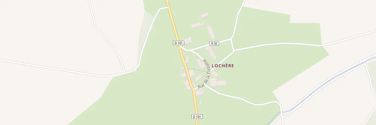 Plan du 5004 Le Hameau de Lochere à Échalot