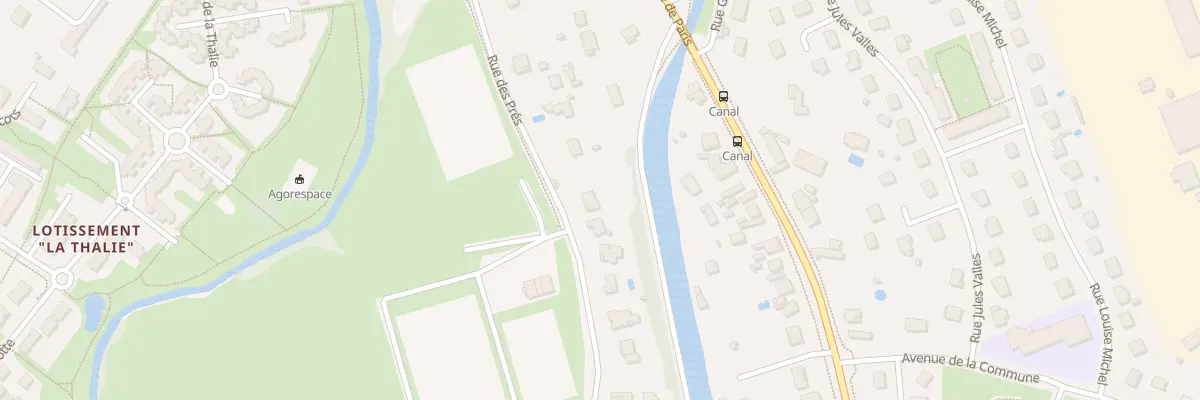Plan du 23 Rue des Prés à Champforgeuil