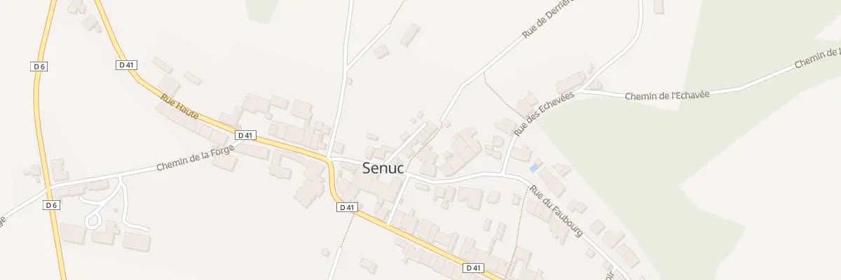 Plan du 4 Rue du Culot à Senuc