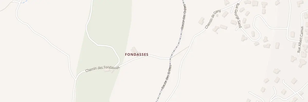 Plan du 5110 Fondasses à Toulaud