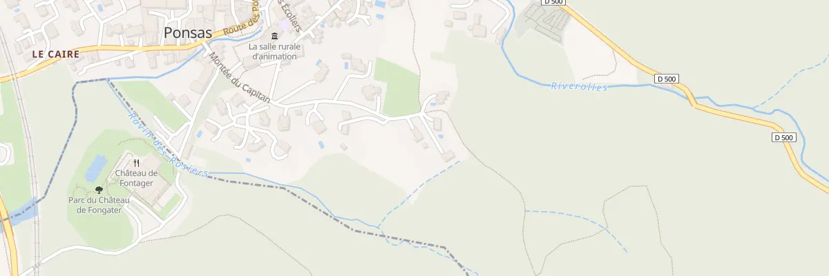 Plan du 5150 Le Village à Ponsas