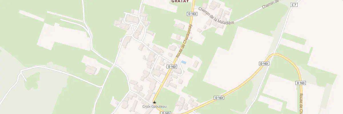 Plan du 5134 Gratay à Ozenay