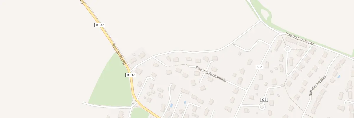 Plan du 12 Rue des Archandris à Fragnes-La Loyère