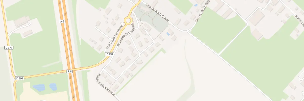 Plan du 4 Imp Lazare Baron à Sevrey