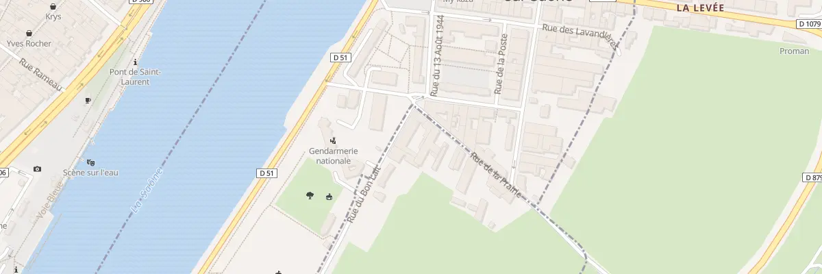 Plan du 2 Rue du Bon Lait à Crottet