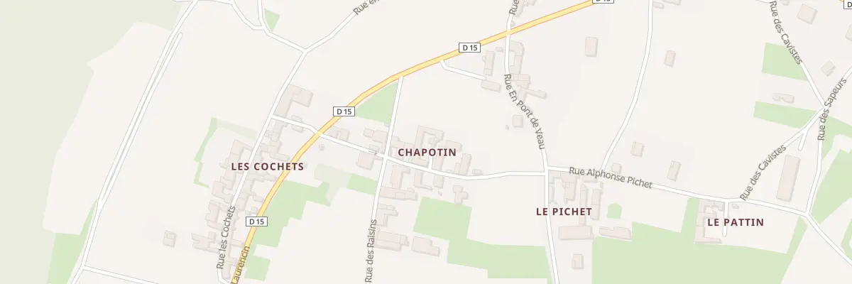 Plan du 3 Imp des Roses à Viré