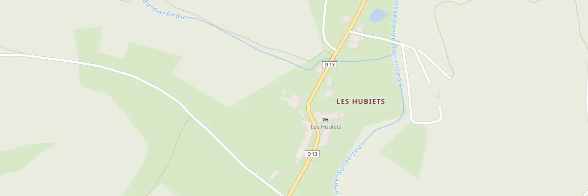 Plan du 22 Rue des Hubiets aux Hautes-Rivières