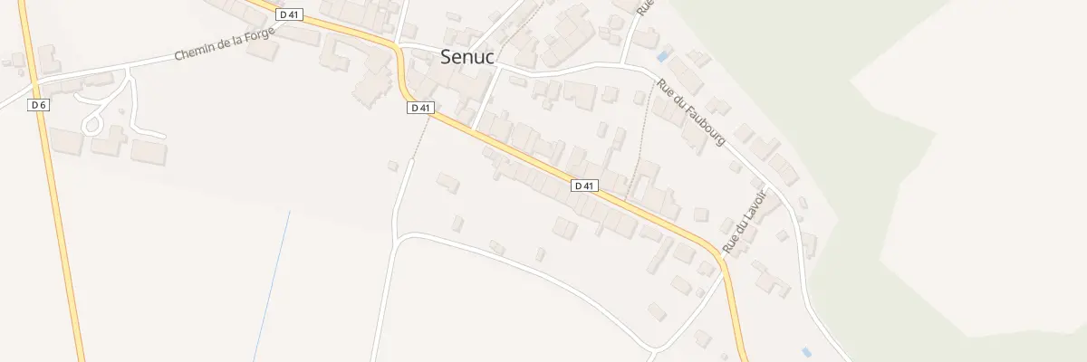 Plan du 10 Rue Neuve à Senuc
