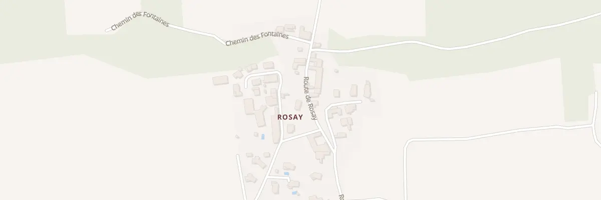 Plan du 1006 Rte de Rosay à Chanas
