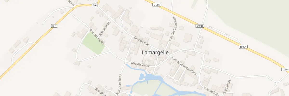 Plan du 13 Grande Rue à Lamargelle