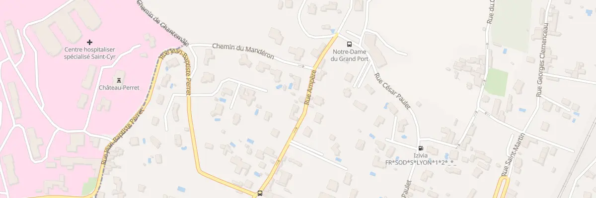 Plan du 4 Rue Ampère à Collonges-au-Mont-d’Or