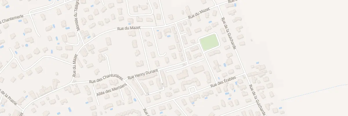 Plan du 42 Rue du Mazet à Communay