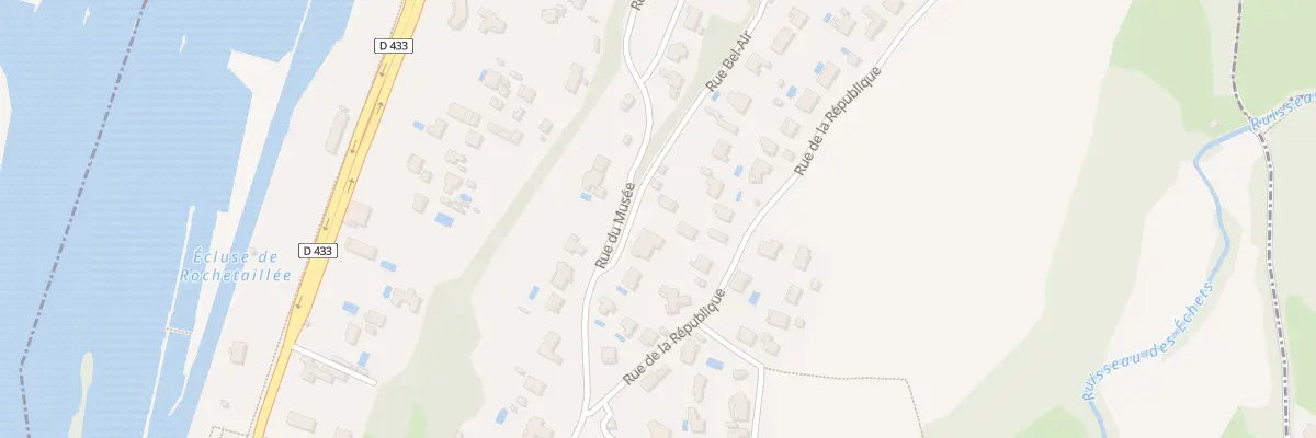Plan du 54 Rue Bel Air à Rochetaillée-sur-Saône