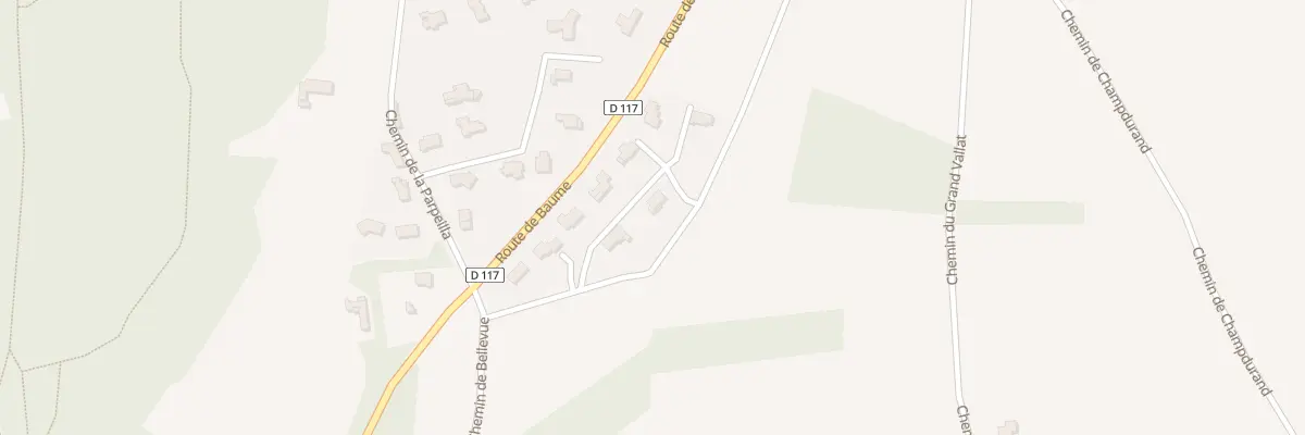 Plan du 5 Lot Le Clos de la Lance à Suze-la-Rousse
