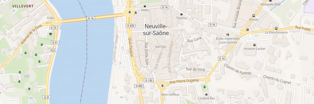 Plan du 4 Pl Villeroy à Neuville-sur-Saône