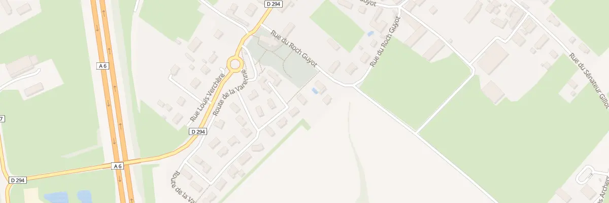Plan du 8 Imp Lazare Baron à Sevrey