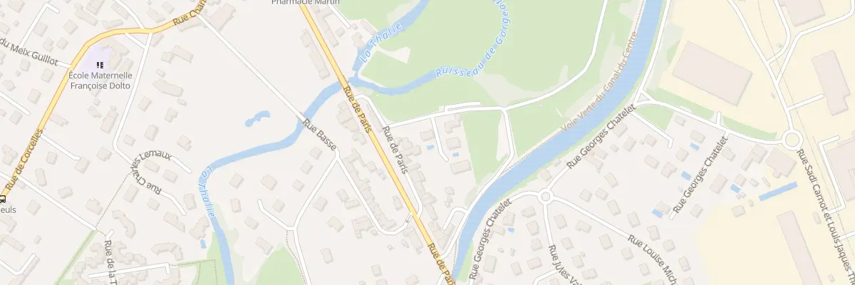 Plan du 66B Rue de Paris à Champforgeuil