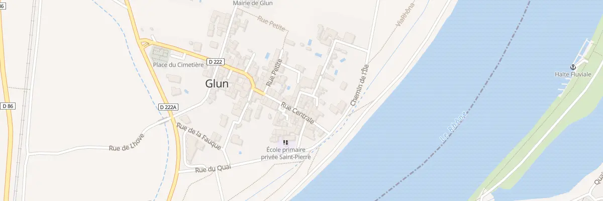 Plan du 4 Rue du Fort à Glun