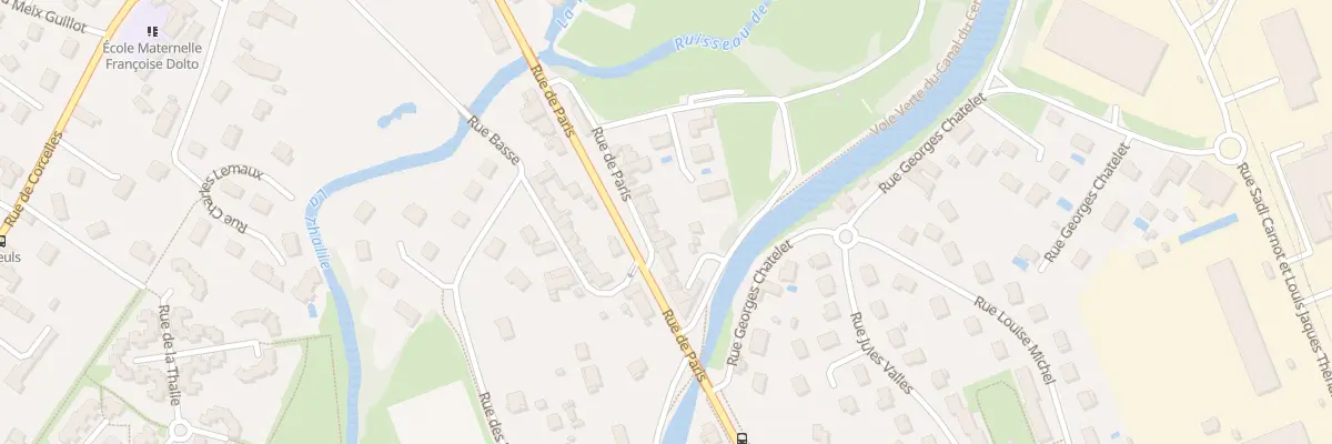 Plan du 58 Rue de Paris à Champforgeuil