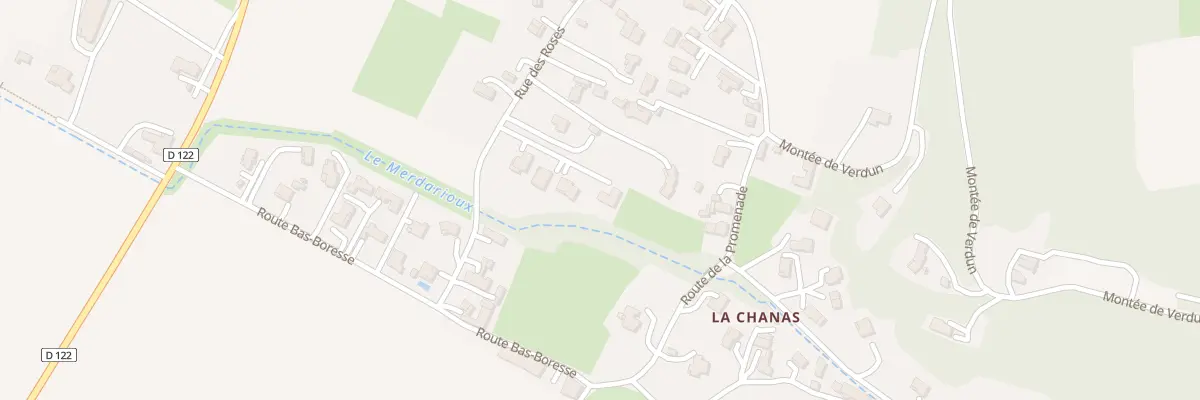 Plan du 150E Rue des Roses à Beausemblant