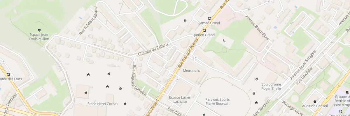 Plan du 37 Rue François Peissel à Caluire-et-Cuire
