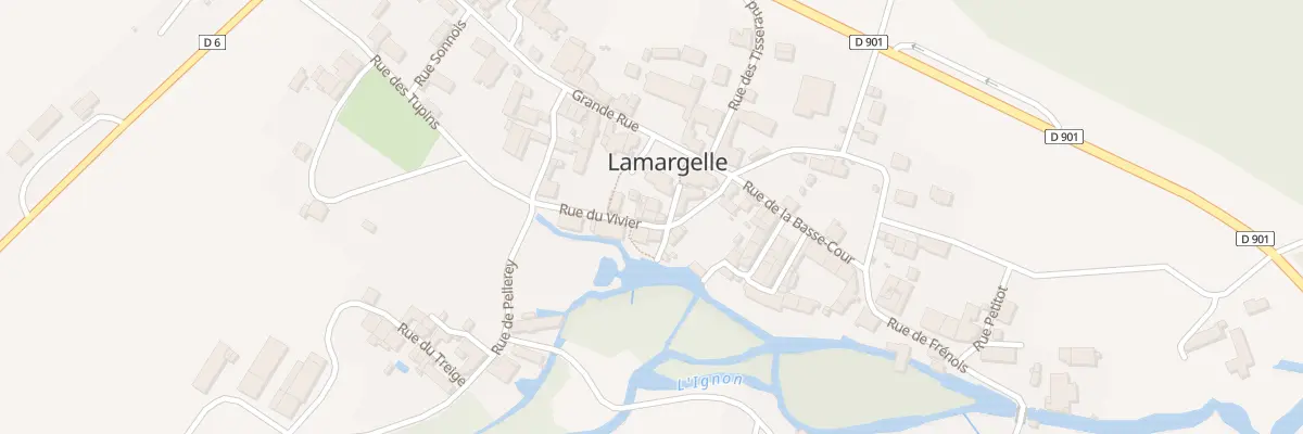 Plan du 1 Rue du Vivier à Lamargelle