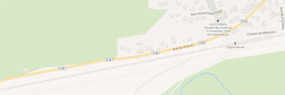Plan du 30 Rue du 415 E Ri à Vrigne-Meuse