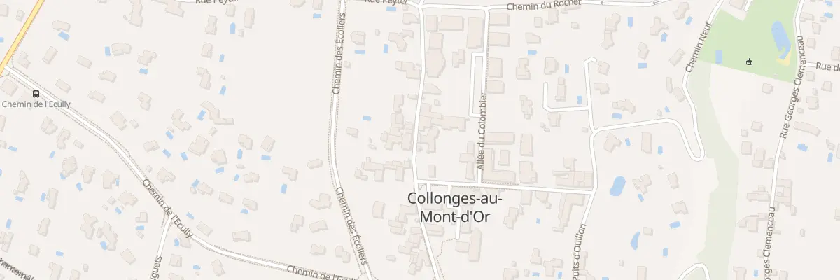 Plan du 43 Rue de Chavannes à Collonges-au-Mont-d’Or