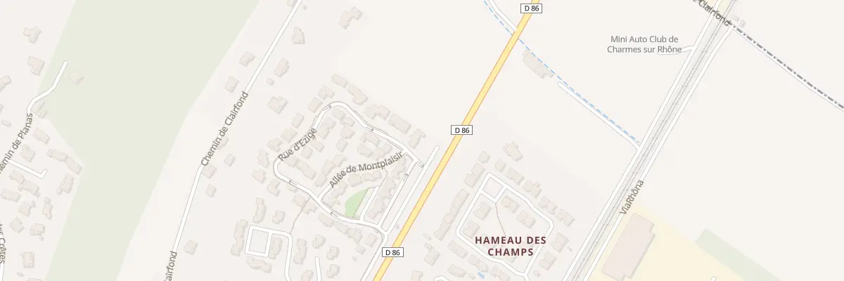 Plan du 49 Rue d’Ezige à Charmes-sur-Rhône