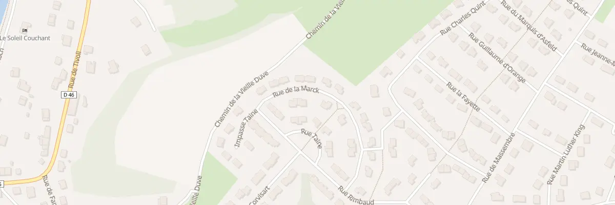 Plan du 4 Rue de la Marck à Givet