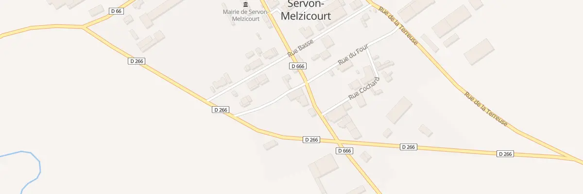 Plan du 5039 Le Village à Servon-Melzicourt