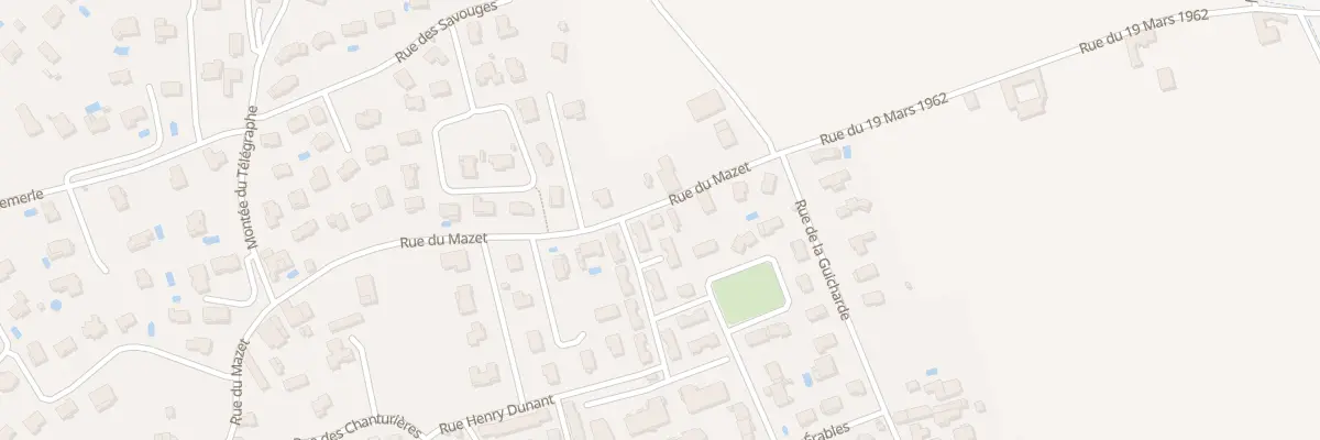 Plan du 48 Rue du Mazet à Communay