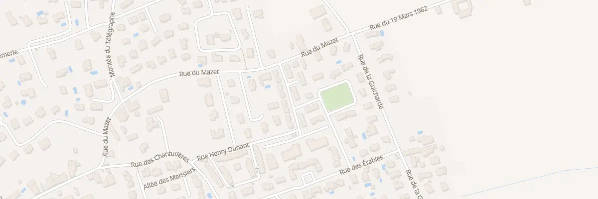 Plan du 220 Rue Henry Dunant à Communay