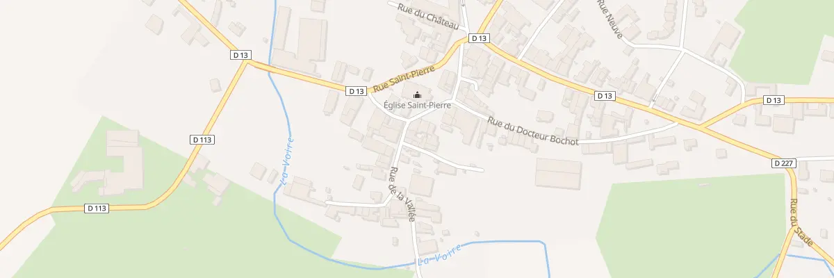 Plan du 3 Rue de la Vallée à Sommevoire