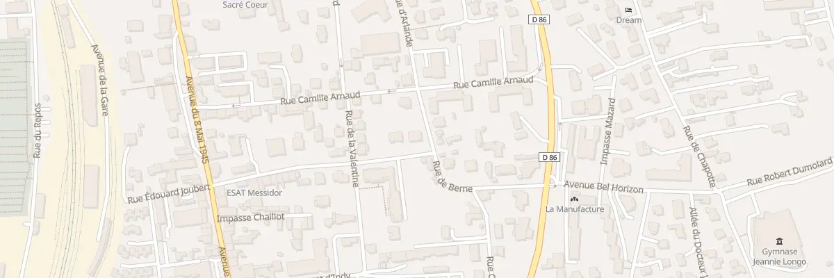 Plan du 2 Rue de Berne à Tournon-sur-Rhône