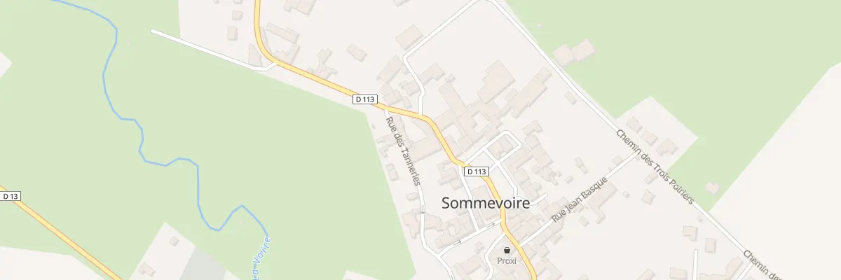 Plan du 5 Rue Antoine Durenne à Sommevoire
