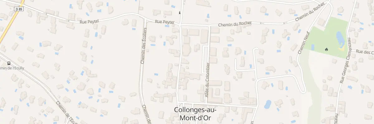 Plan du 33 Rue de Chavannes à Collonges-au-Mont-d’Or