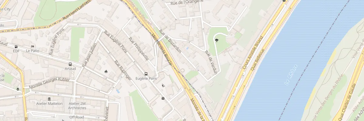 Plan du 14 Rue Bissardon à Caluire-et-Cuire