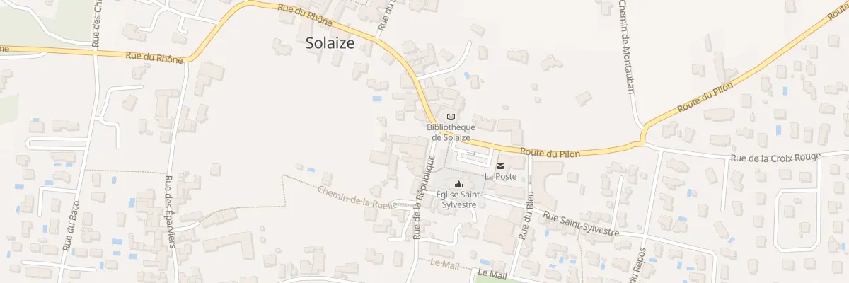 Plan du 26 Rue de la République à Solaize