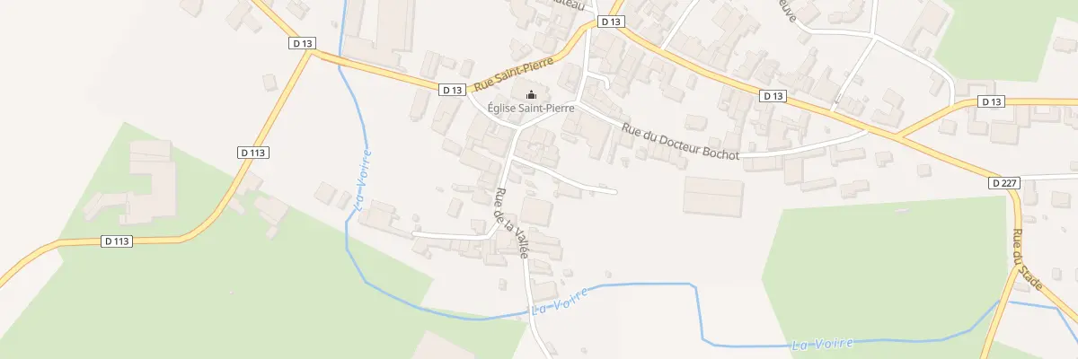 Plan du 7 Rue de la Vallée à Sommevoire