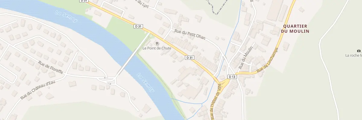 Plan du 13 Rue de la Gare aux Hautes-Rivières