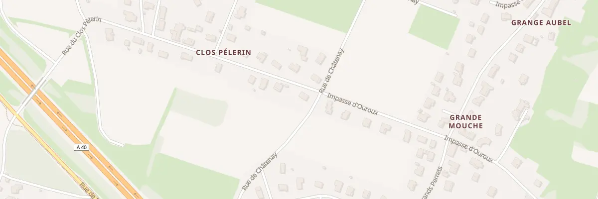 Plan du 1 Rue du Clos Pélerin à Sancé