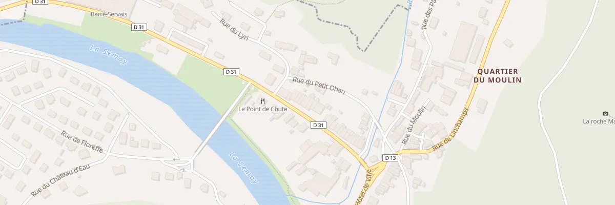 Plan du 34 Rue de la Gare aux Hautes-Rivières