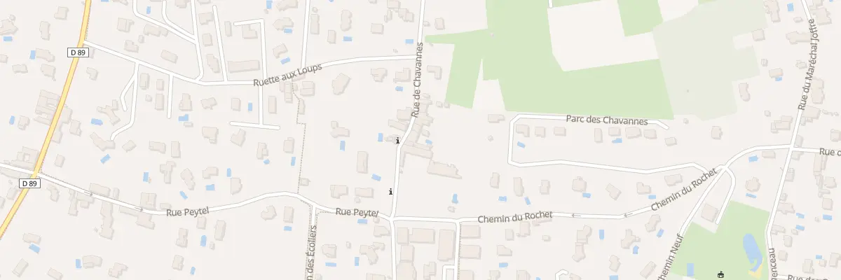 Plan du 25 Rue de Chavannes à Collonges-au-Mont-d’Or