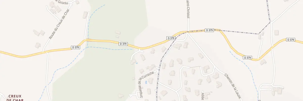 Plan du 5109 Fondasses à Toulaud