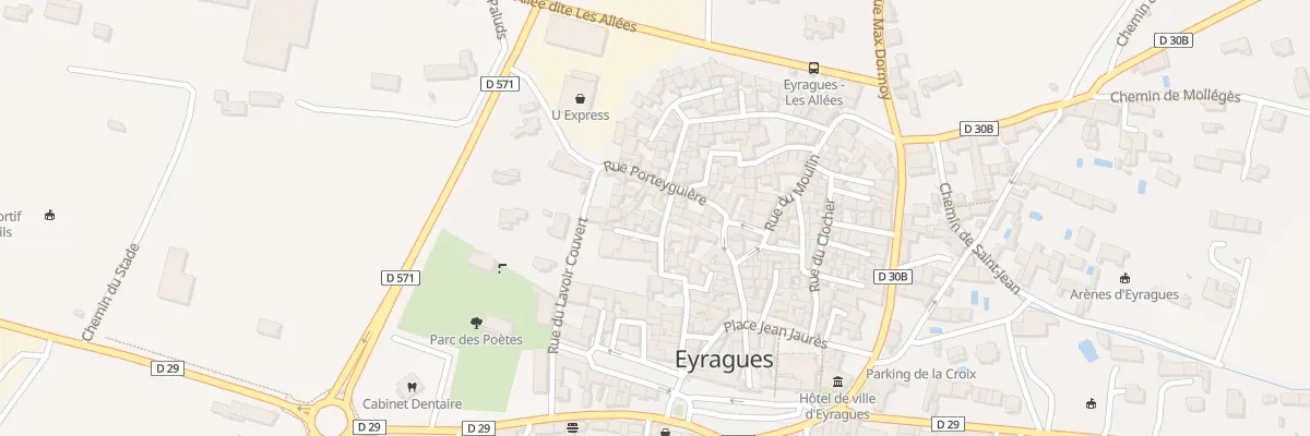 Plan du 17 Grande Rue à Eyragues