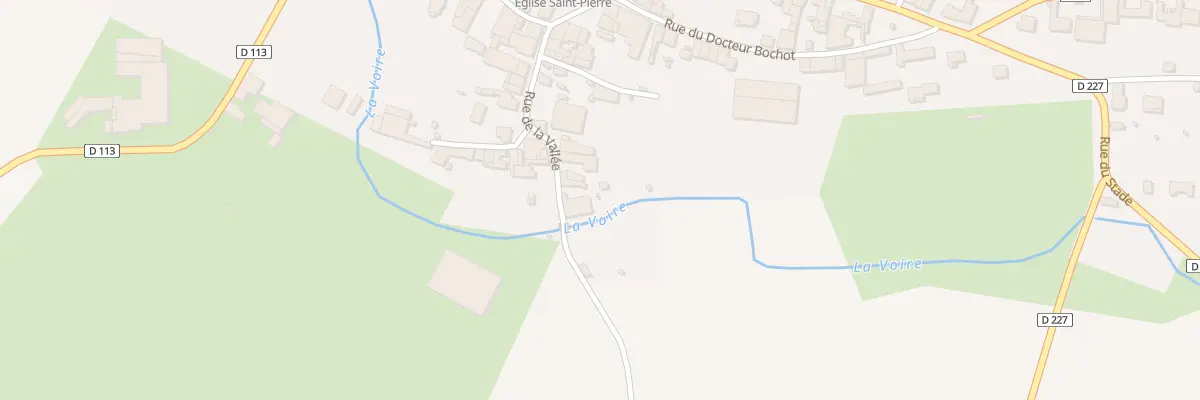 Plan du 15 Rue de la Vallée à Sommevoire