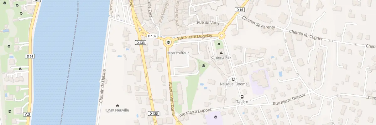 Plan du 3 Av Van Doren à Neuville-sur-Saône